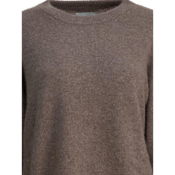 Loulou De Saison Tristan Wool-Blend Crewneck Sweater tag size L Women - Picture 3 of 4